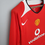 Load image into Gallery viewer, Manchester United Home Jersey 04/05 Retro Long Sleeve