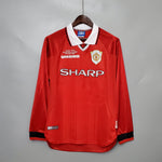 Load image into Gallery viewer, Manchester United Home Jersey 99/00 Retro Long Sleeve