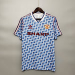 Load image into Gallery viewer, Manchester United Away Jersey 90/92 Retro