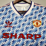 Load image into Gallery viewer, Manchester United Away Jersey 90/92 Retro