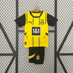 Load image into Gallery viewer, Borussia Dortmund Home 24/25 Kit Kids