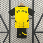 Load image into Gallery viewer, Borussia Dortmund Home 24/25 Kit Kids