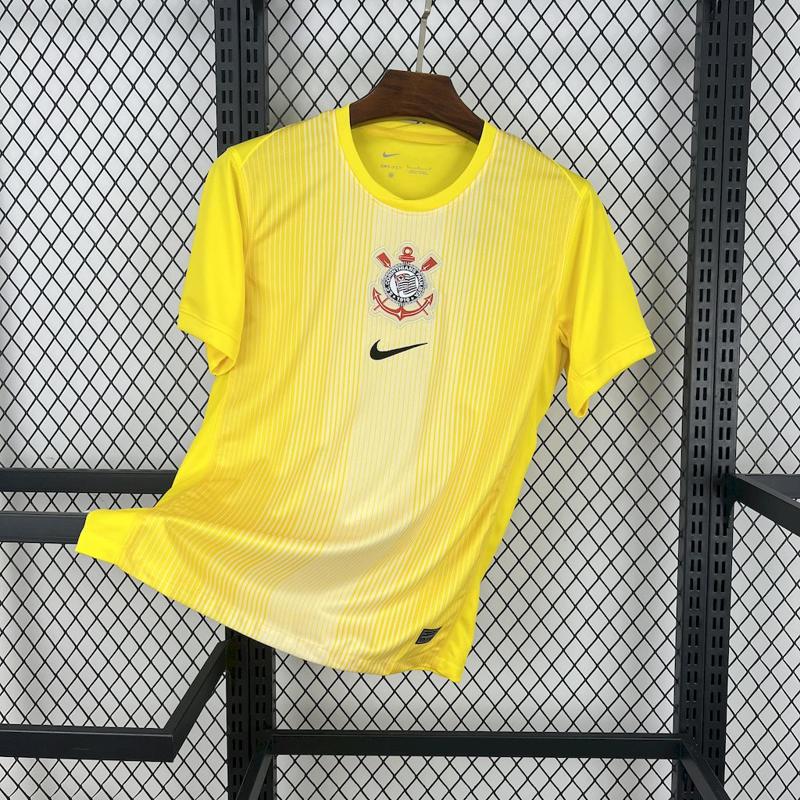 Corinthians Goalkeeper Kit Amarela 25-26