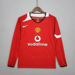 Load image into Gallery viewer, Manchester United Home Jersey 04/05 Retro Long Sleeve
