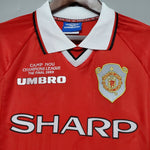 Load image into Gallery viewer, Manchester United Home Jersey 99/00 Retro Long Sleeve
