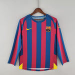 Load image into Gallery viewer, Barcelona Home Jersey 05/06 Retro Long Sleeve
