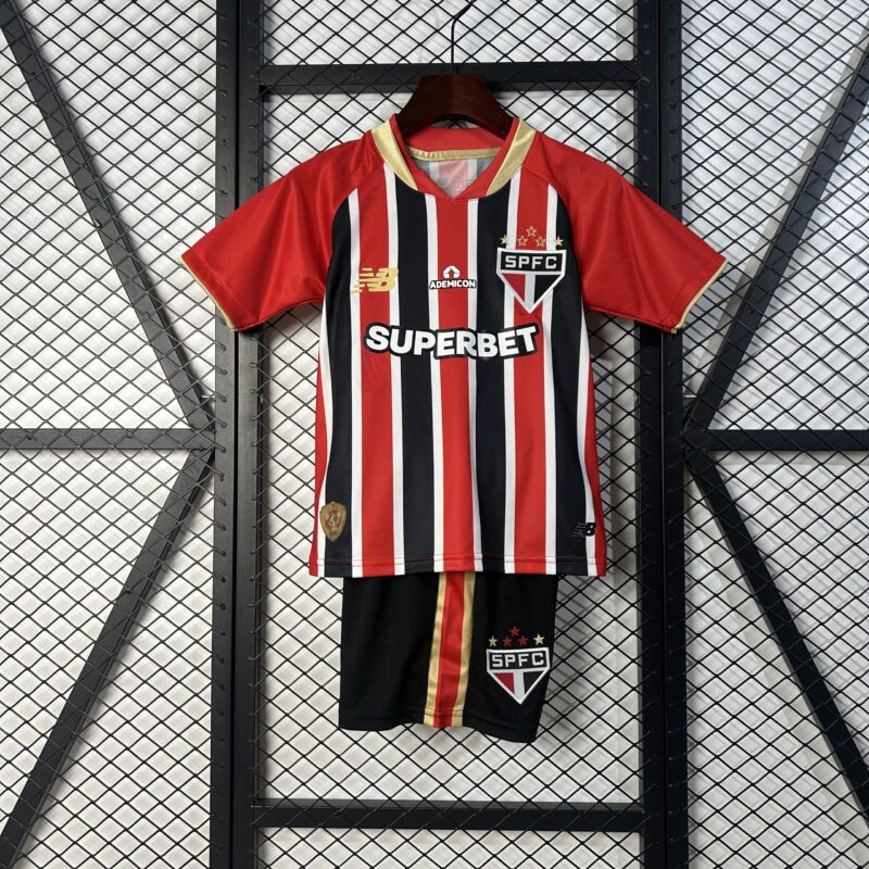 São Paulo Away Kit 25-26 Kids