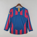 Load image into Gallery viewer, Barcelona Home Jersey 05/06 Retro Long Sleeve
