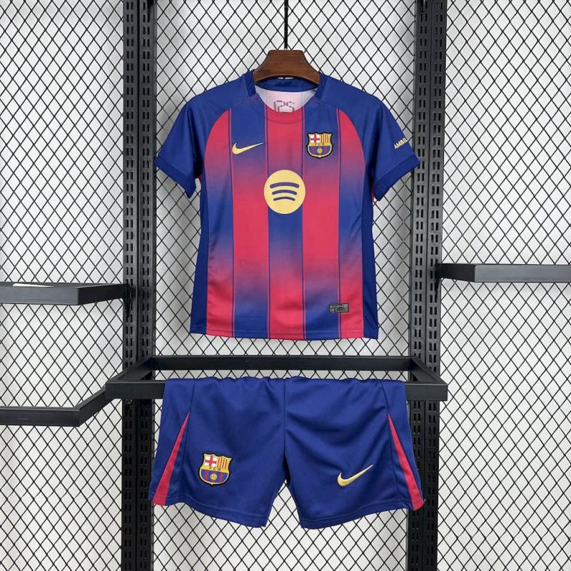 Barcelona Home Kit 25-26 Kids